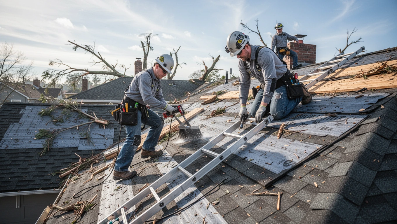 Wind Damage Repair